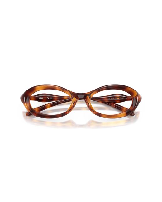 DIESEL Black Dl6005U 2003 Optical Frames Injected Round Normal