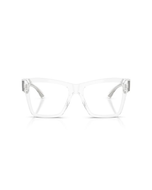 Dolce & Gabbana Black Dg3411 3133 Optical Frames Acetate Squared Normal