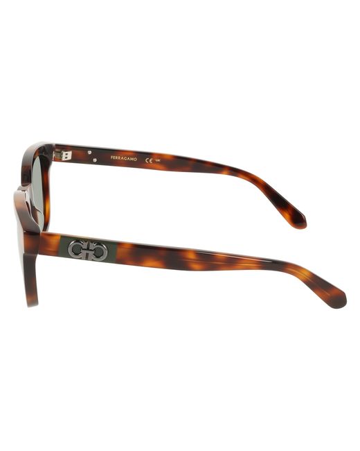 Ferragamo Black Sf2107S 240 Sunglasses Acetate Squared Normal for men