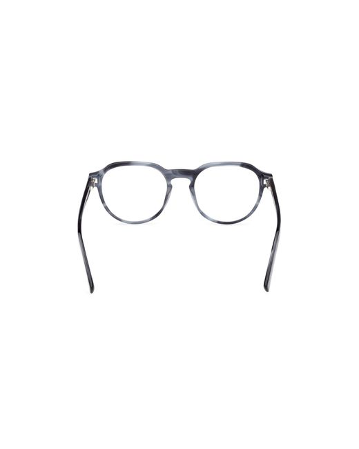 Timberland Black Tb50032 090 Optical Frames Acetate Round Normal for men