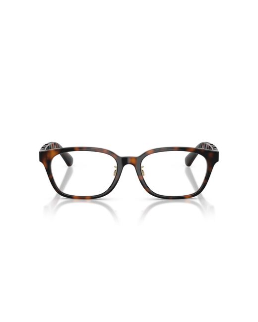 Burberry Black Be2436D 3002 Optical Frames Injected Squared Normal for men