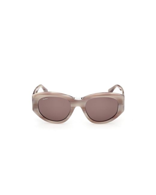 Max Mara Natural Mm0198 20E Sunglasses Acetate Round Normal