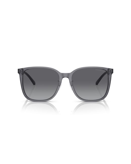 Emporio Armani Black Ea4206D 5029T3 Sunglasses Acetate Pillow Polarized Shaded for men