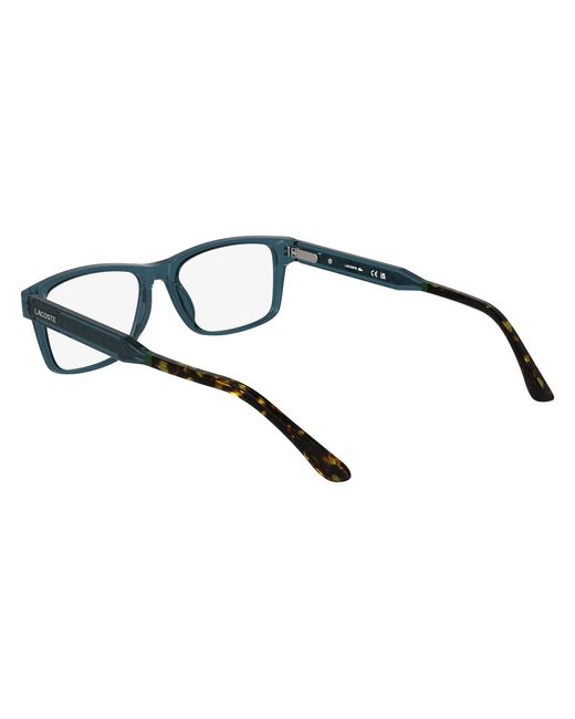 Lacoste Black L2977 410 Optical Frames Bio-Inject Squared Normal for men