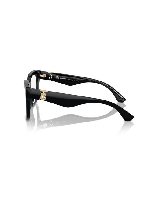 Burberry Black Be2403 3001 Optical Frames Acetate Squared Normal