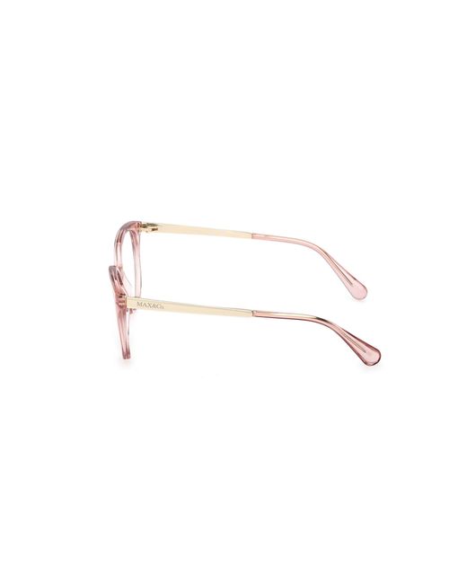 MAX&Co. Black Mo5200 072 Optical Frames Injected Round Normal