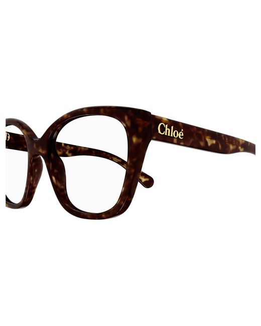 Chloé Black Ch0241O 002 Optical Frames Acetate Transparent Cat Eye