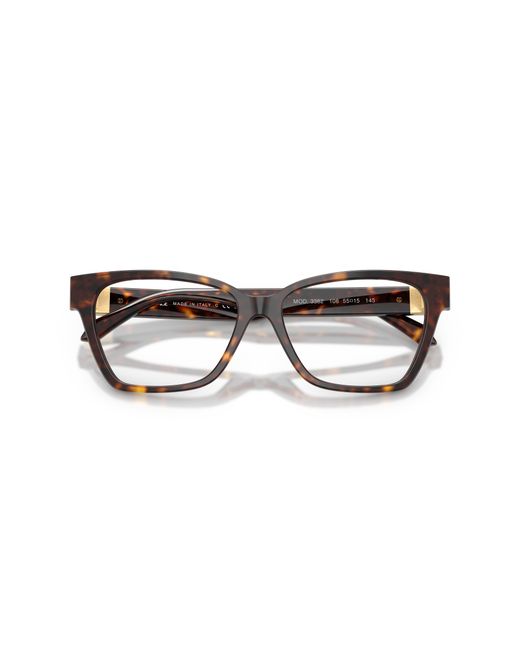 Versace Black Ve3382 108 Optical Frames Acetate Cat Eye Normal