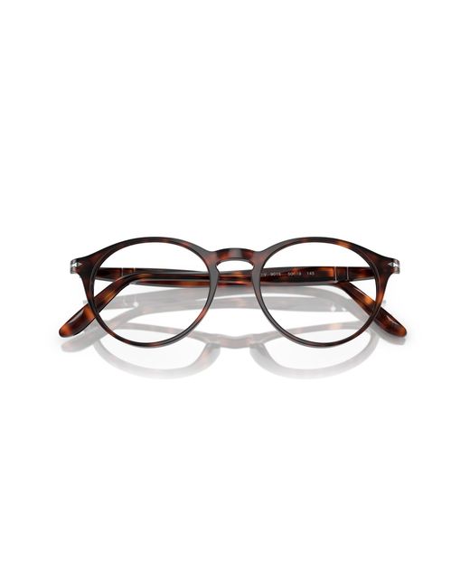 Persol Black Po3092V 9015 Optical Frames Acetate Transparent Pantos Normal for men