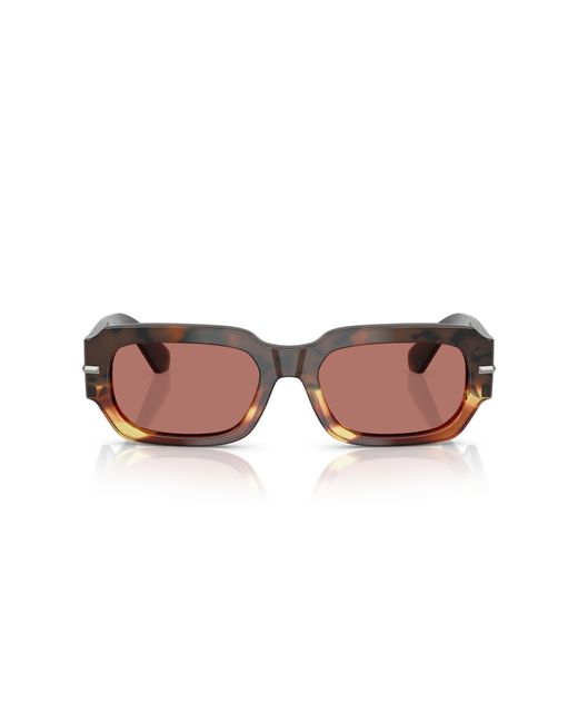 Dolce & Gabbana Black Dg4485 3438M6 Sunglasses Acetate Bordeaux Squared Normal for men