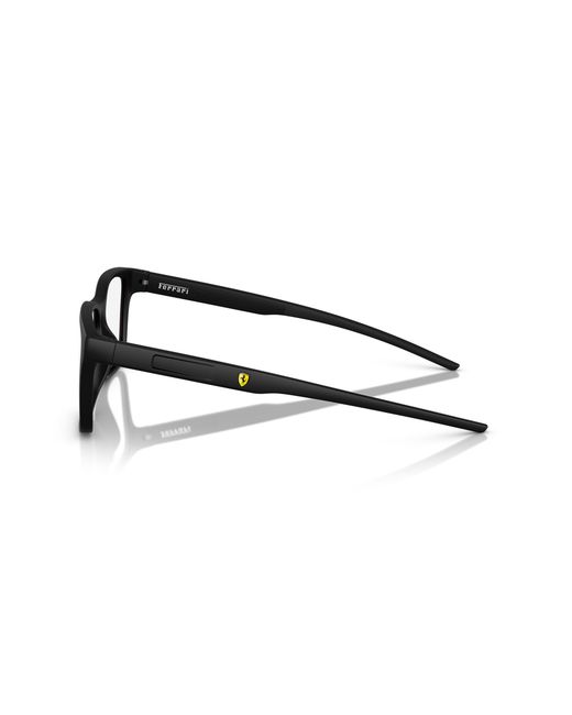 FERRARI SCUDERIA Black Fz8010U 504 Optical Frames Injected Squared Normal for men