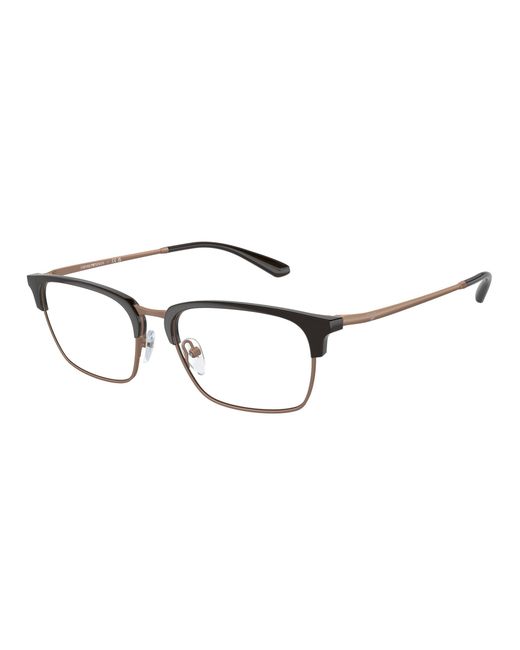 Emporio Armani Black Ea3243 3201 Optical Frames Injected Transparent Pillow Normal for men