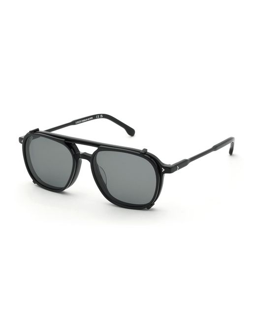 Lozza Black Ul4425 Volterra 1 700P Optical Frames Acetate Smoke Squared for men