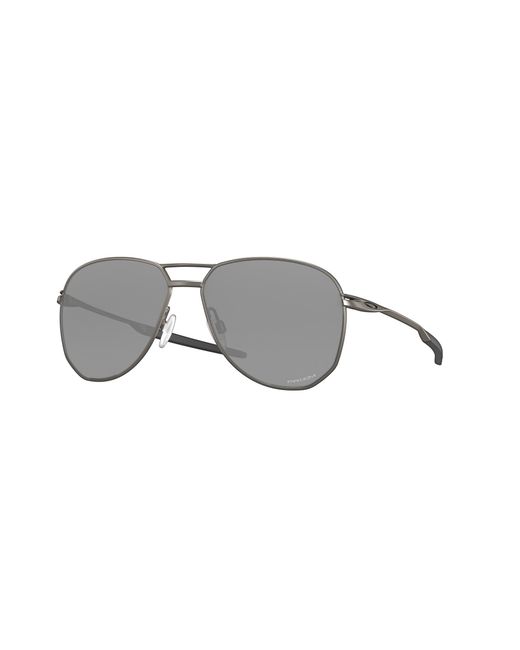 Oakley Black Oo4147 Contrail 414702 Sunglasses Metal Round Normal Prizm for men