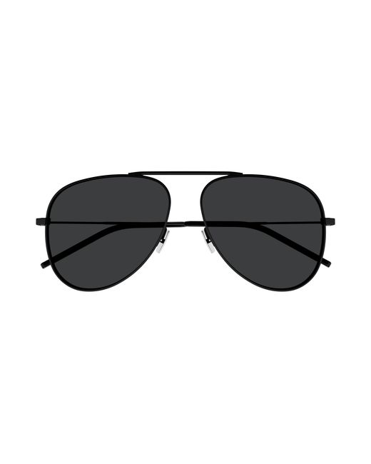 Saint Laurent Black Sl 800 001 Sunglasses Metal Pilot