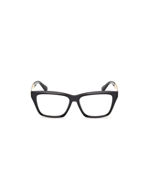 MAX&Co. Black Mo5178 001 Optical Frames Injected Squared Normal
