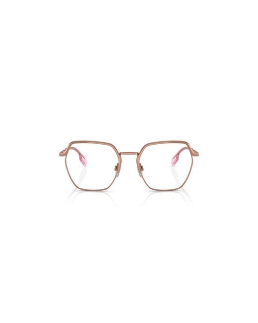 Burberry Black Be1371 1337 Optical Frames Metal Geometric