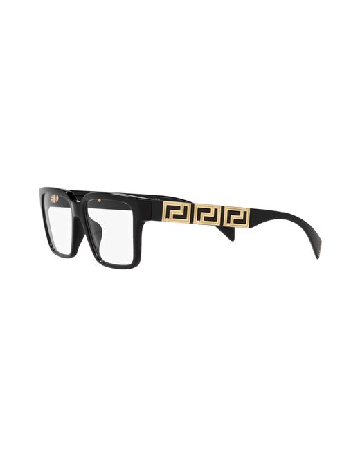Versace Black Ve3339U Gb1 Optical Frames Acetate Squared for men