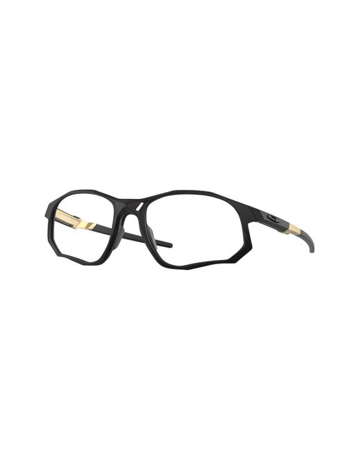 Oakley Black Ox8171 Trajectory 817104 Optical Frames Plastic Squared for men