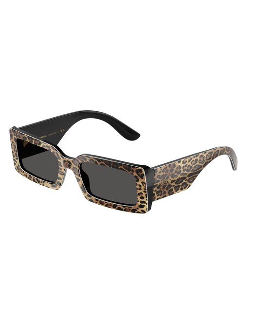 Dolce & Gabbana Black Dg4416 316387 Sunglasses Acetate Squared Normal