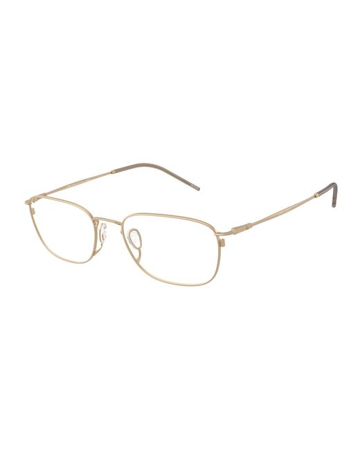 Giorgio Armani Black Ar5171 3045 Optical Frames Metal Transparent Pillow Normal for men