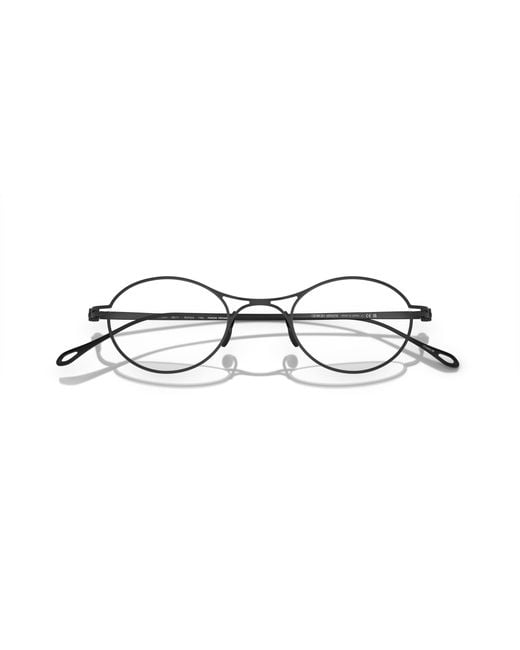 Giorgio Armani Black Ar5135T 3277 Optical Frames Titanium Round Normal for men