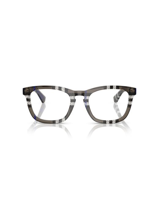 Burberry Black Be2417 4147 Optical Frames Acetate Squared Normal for men