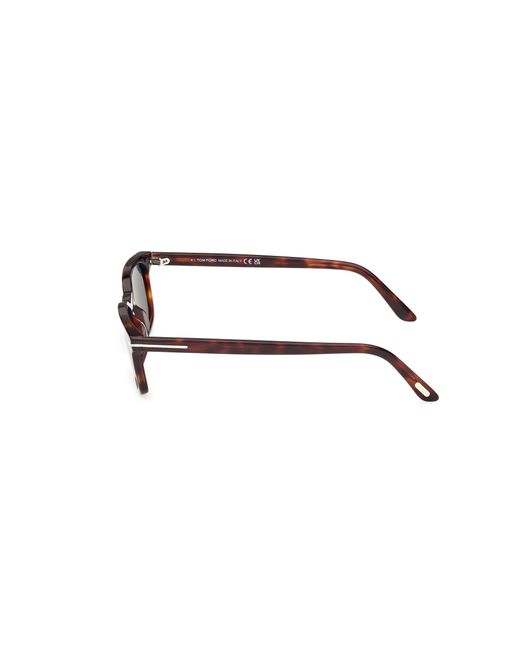 Tom Ford Black Ft1300 Miles-02 54V Sunglasses Acetate Squared Normal for men