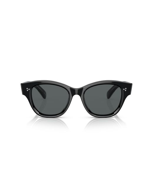Oliver Peoples Black Ov5490Su Eadie 1492P2 Sunglasses Acetate Pillow Polarized