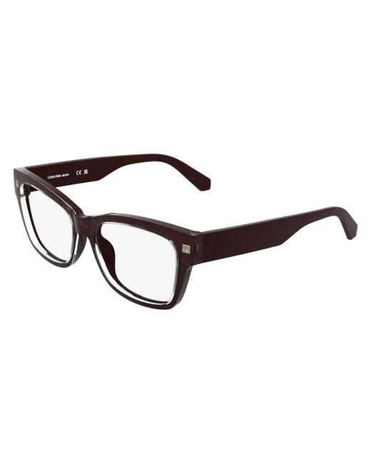 Calvin Klein Black Ckj25628 605 Optical Frames Bio-Inject Cat Eye Normal