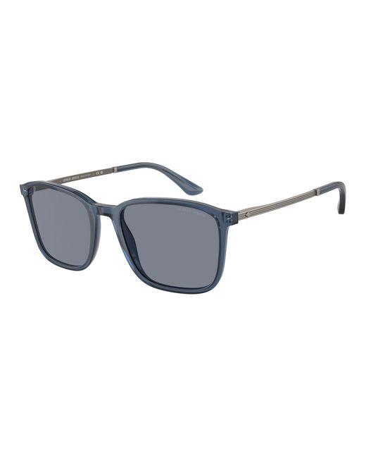 Giorgio Armani Black Ar8197 603519 Sunglasses Acetate Squared Normal for men