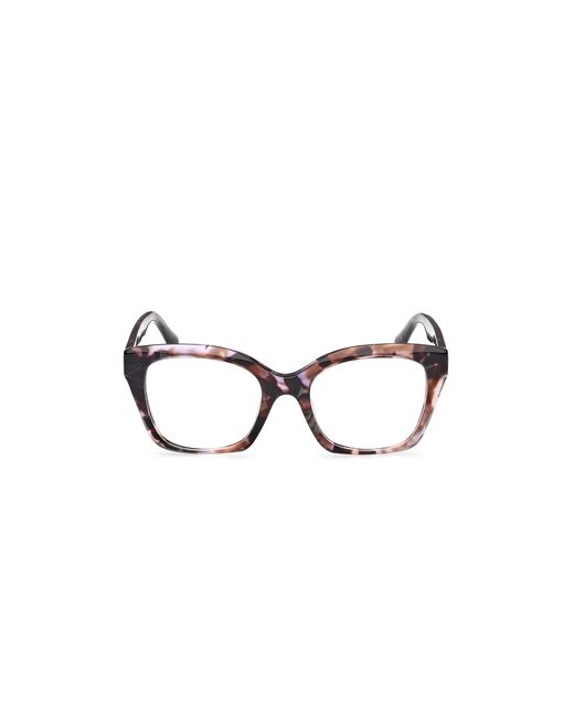 MAX&Co. Black Mo5204 055 Optical Frames Acetate Squared Normal