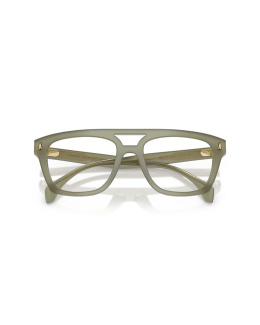 Moncler Black Me2018U 3024 Optical Frames Acetate Transparent Squared Normal