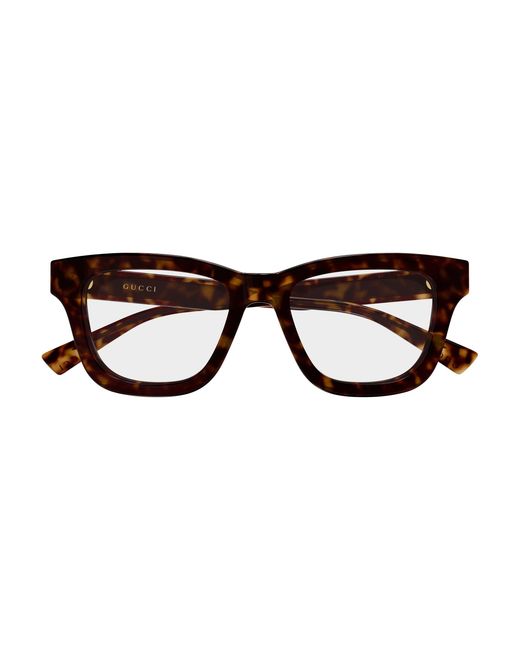Gucci Black Gg2066O 006 Optical Frames Acetate Transparent Cat Eye