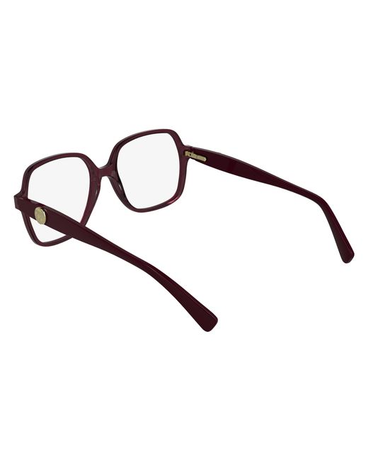 Longchamp Black Lo2757 601 Optical Frames Acetate Squared Normal