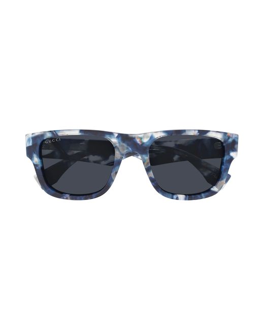 Gucci Black Gg2009S 002 Sunglasses Acetate Squared for men