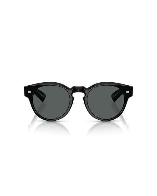 Oliver Peoples Black Ov5571Su Hayton 1731P2 Sunglasses Acetate Pantos Polarized
