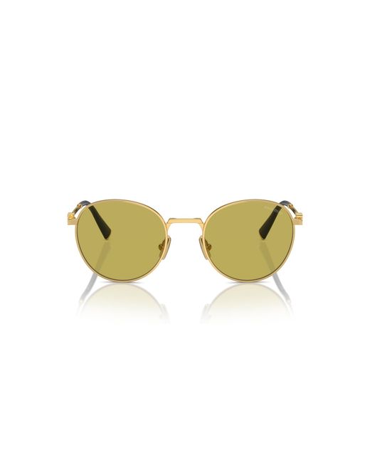 Miu Miu Black Mu 55Zs 5Ak07O Sunglasses Metal Round Normal