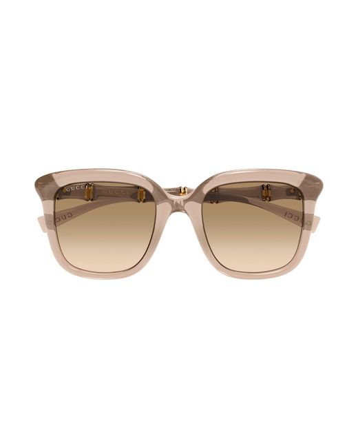 Gucci Black Gg2058S 004 Sunglasses Injected Squared