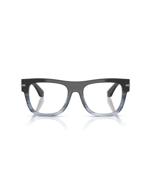 Dolce & Gabbana Black Dg3407 3485 Optical Frames Acetate Transparent Squared Normal for men