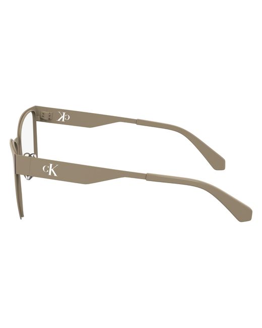 Calvin Klein Black Ckj24210 671 Optical Frames Metal Butterfly Normal