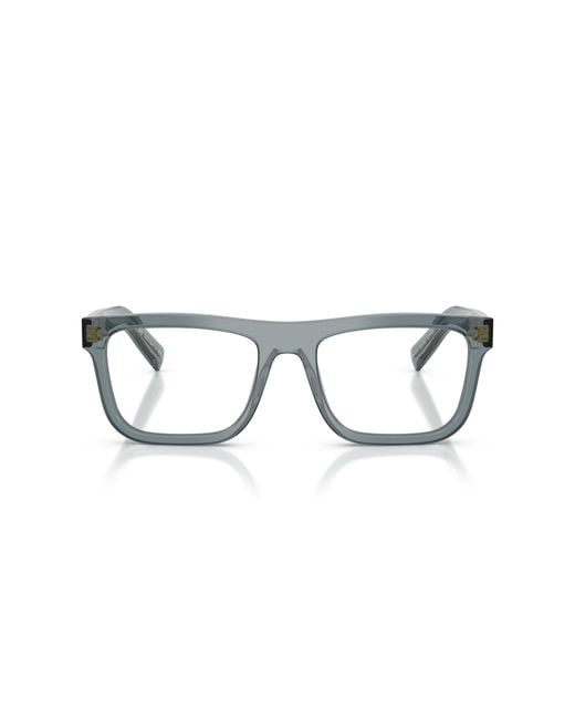 Prada Black Pr C03V 17T1O1 Optical Frames Acetate Pillow Normal for men