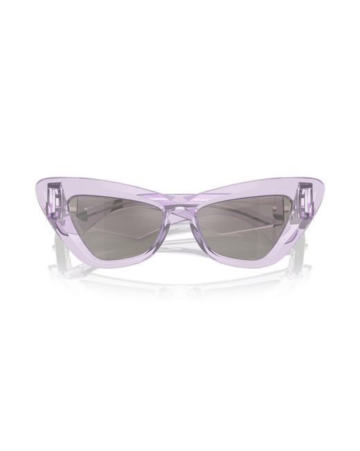 Burberry Black Be4421U 40956G Sunglasses Acetate Cat Eye Mirrored Mirror