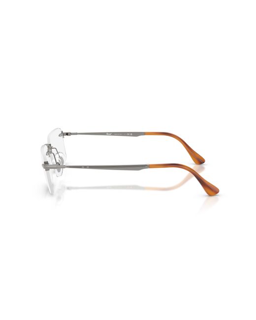 Persol Black Po1030V Luc 513 Optical Frames Metal Transparent Squared Normal