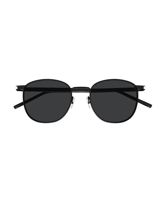 Saint Laurent Black Sl 747 001 Sunglasses Metal Round