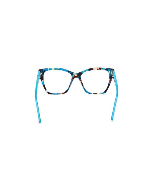 Guess Black Gu50235 087 Optical Frames Acetate Squared Normal
