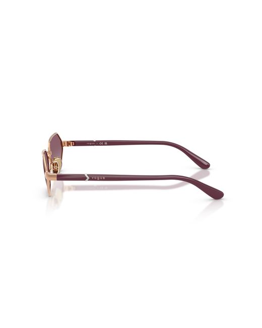 Vogue Eyewear Black Vo4349S 51528H Sunglasses Metal Butterfly Normal Nuanced