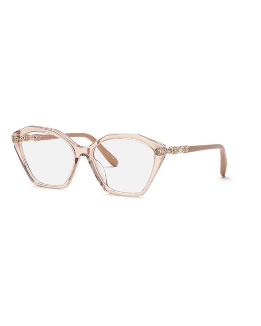 Chopard Black Vch403S 0Nud Optical Frames Acetate Geometric