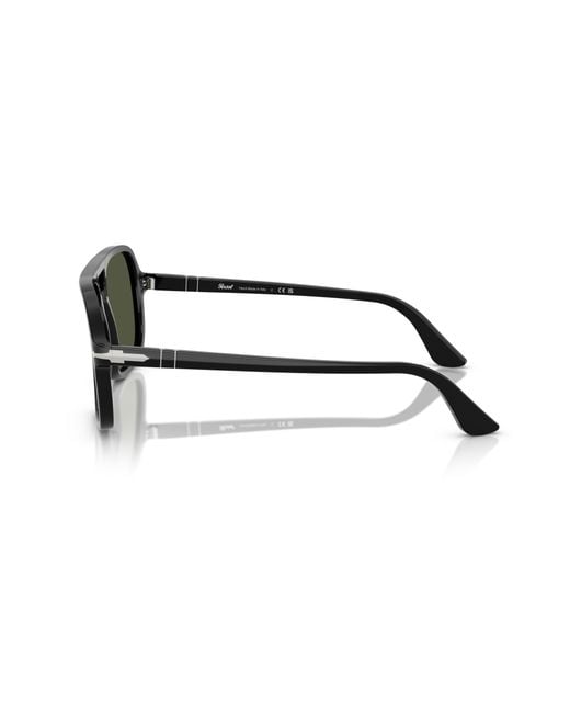 Persol Green Po3328S 95/31 Sunglasses Acetate Pilot Normal for men