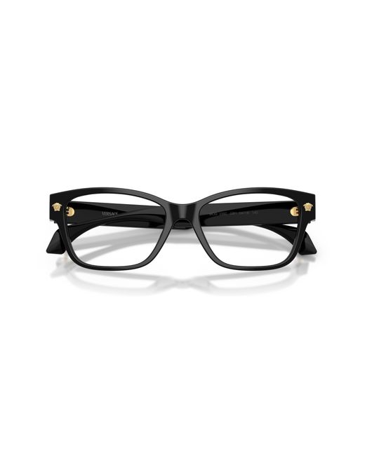 Versace Black Ve3392 Gb1 Optical Frames Acetate Transparent Cat Eye Normal